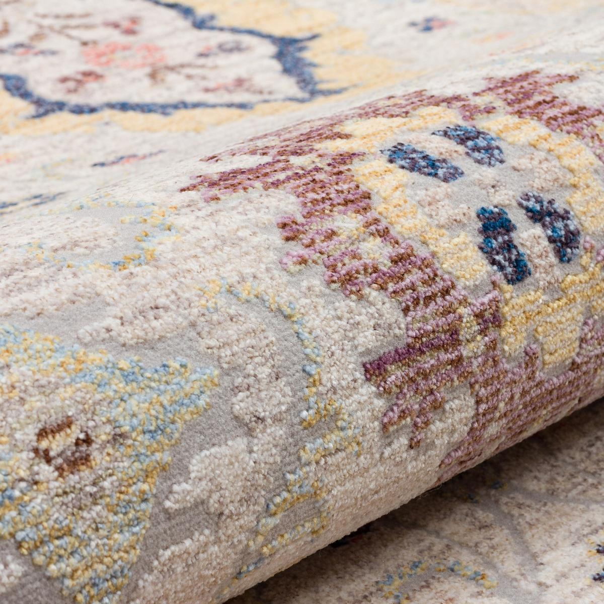 Heritage Traditional Medallion HRTG102 Rugs in Ivory Multi 240x330cm – image 4