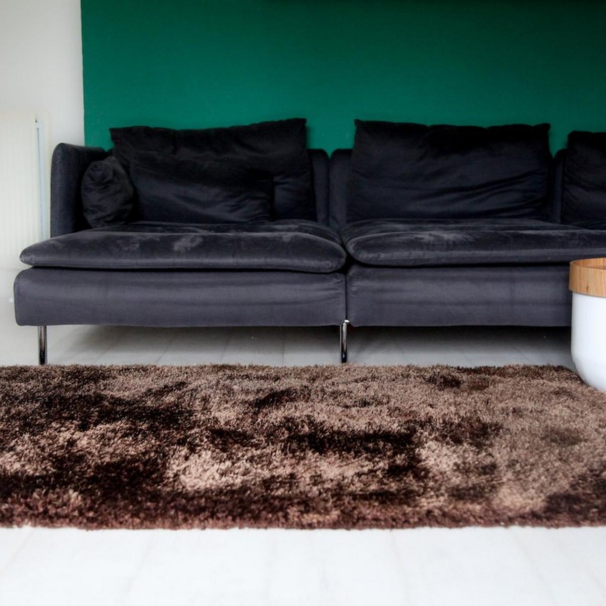 Aruba Shaggy Rugs in Bear Grey – image 1
