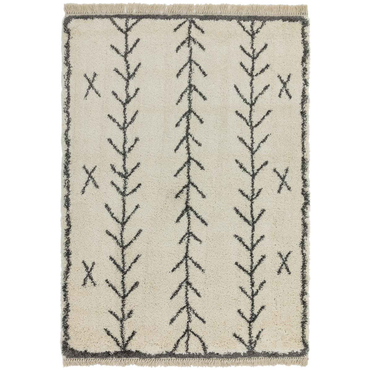 Rocco Tribal Boho Moroccan Rugs RC10 in Cream&nbsp;200x290cm – image 5