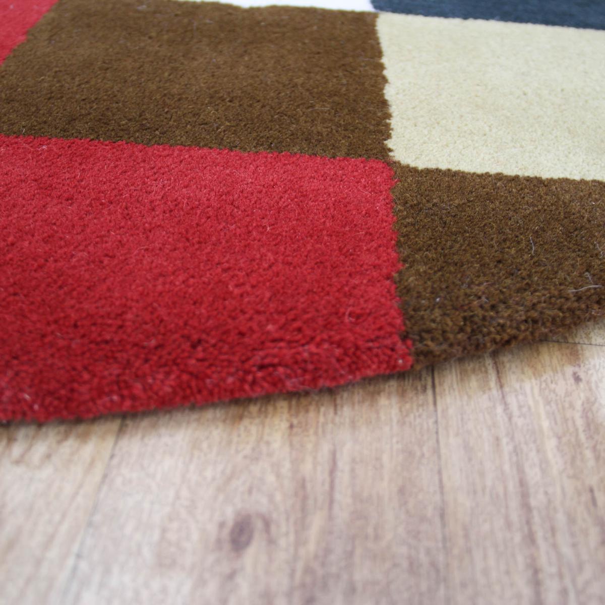Boxes Multicoloured Circular Rugs 180x180cm – image 2