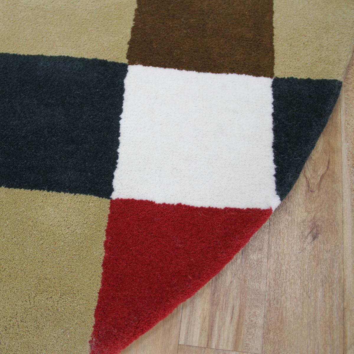 Boxes Multicoloured Circular Rugs 180x180cm – image 3