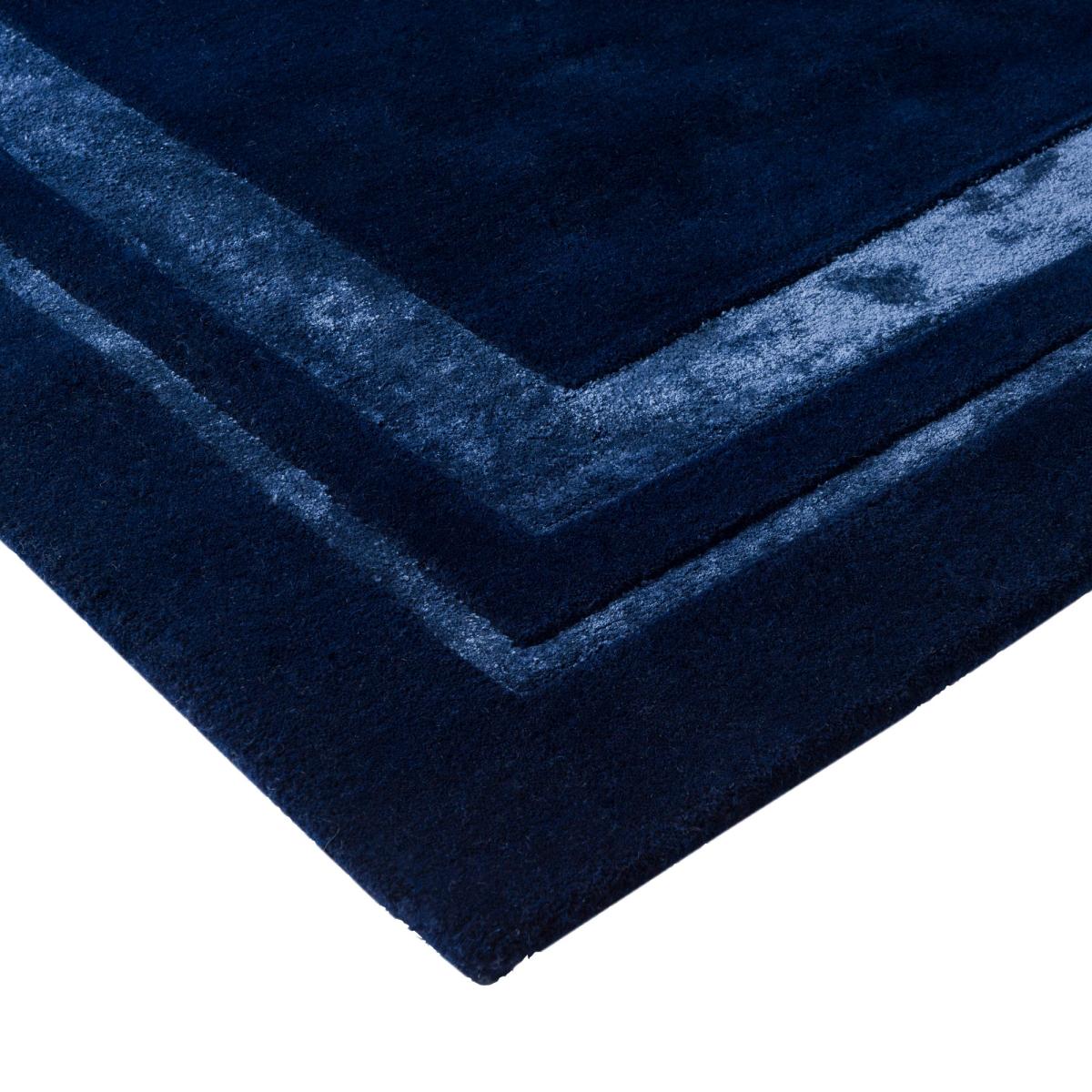 Redbrook Wool 081808 Rug by Laura Ashley in Midnight Blue 140x200cm – image 2