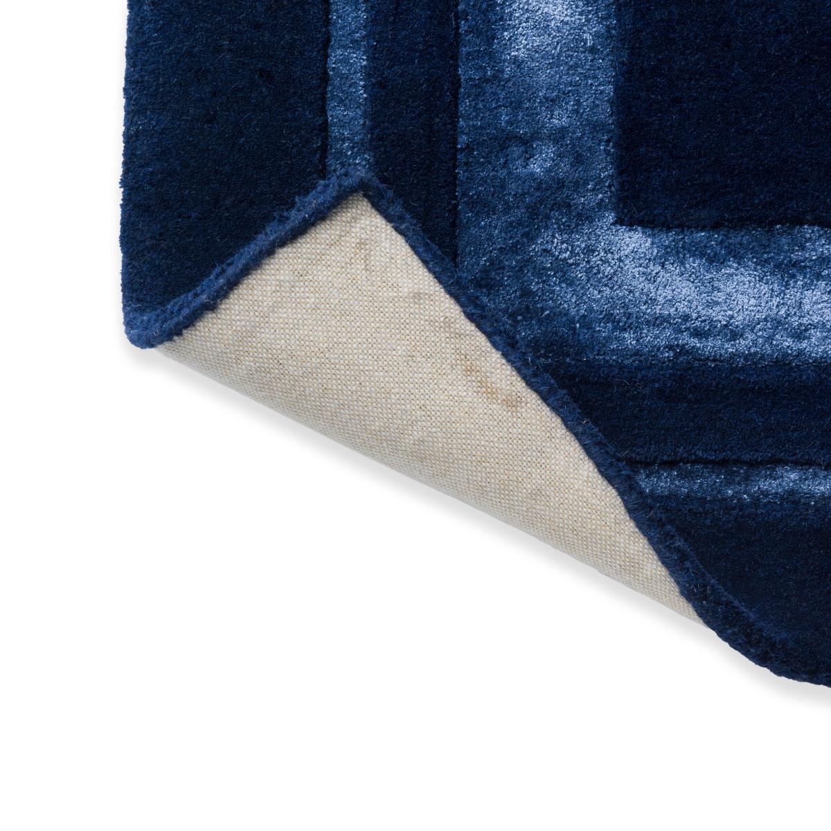 Redbrook Wool 081808 Rug by Laura Ashley in Midnight Blue 140x200cm – image 3