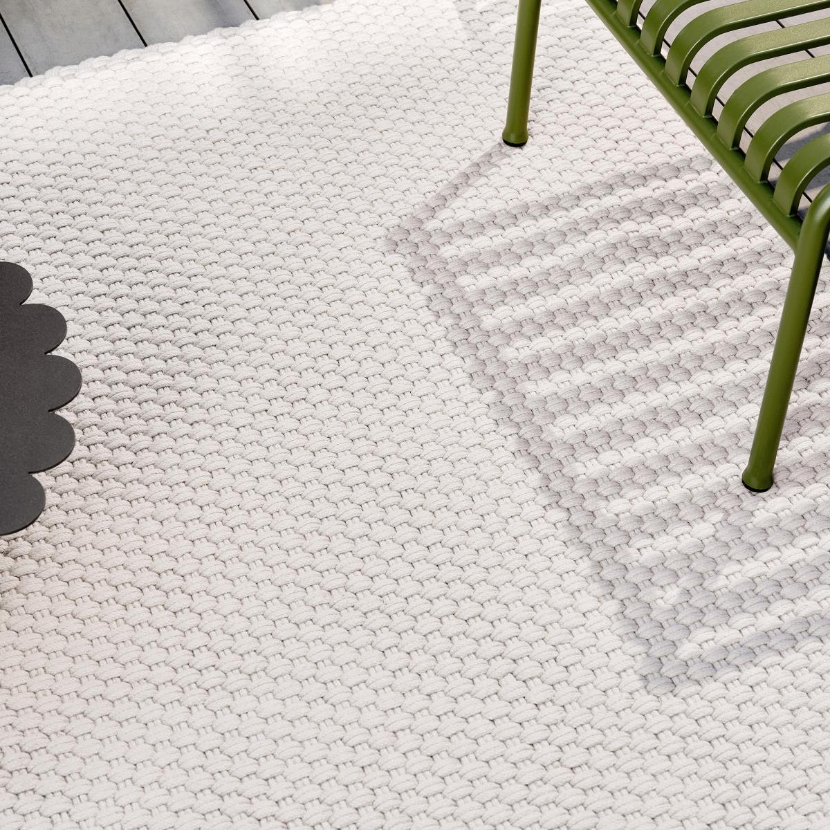 Lace Indoor Outdoor Rugs 497009 by Brink & Campman in White Sand – image 2