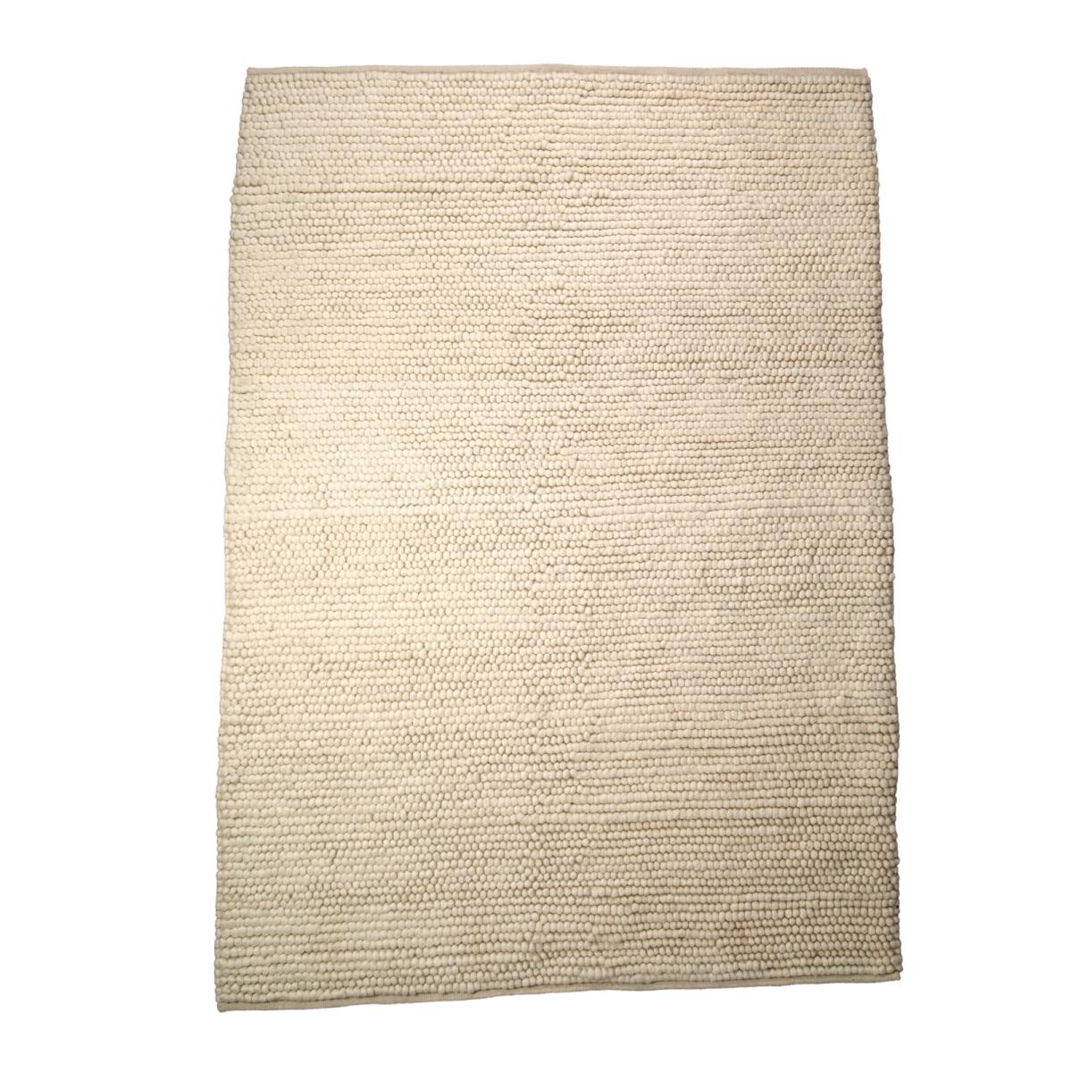 Berkeley Textured Wool Rugs in Cream160x230cm – image 3