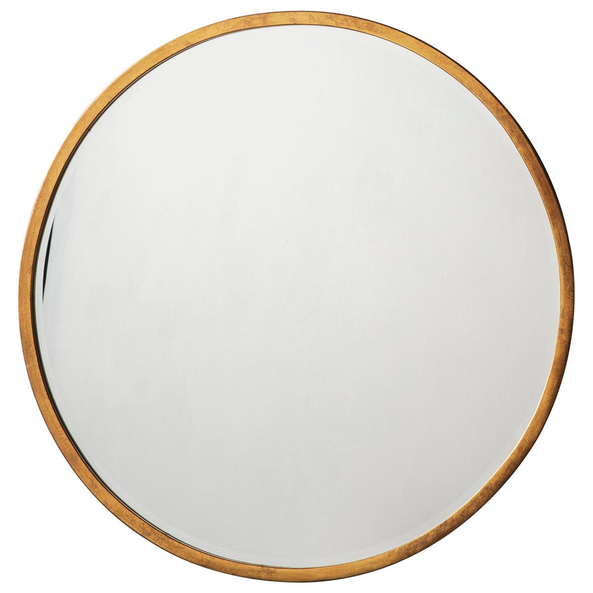 Luxe Tapi Harriet Round Mirror in Antique Gold80x80cm – image 3