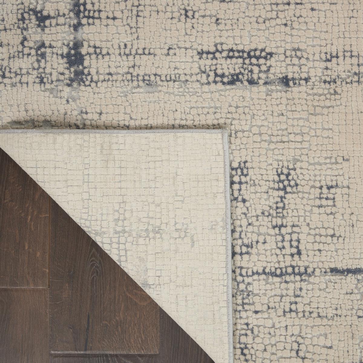 Rustic Textures Rugs RUS06 in IVBLU – image 2