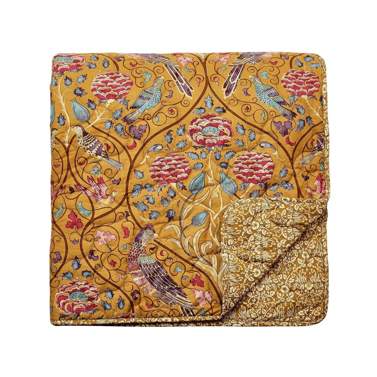 Seasons By May Bedding Duvet Cover and Pillowcase By Morris & Co in Saffron&nbsp;140x200cm – image 5