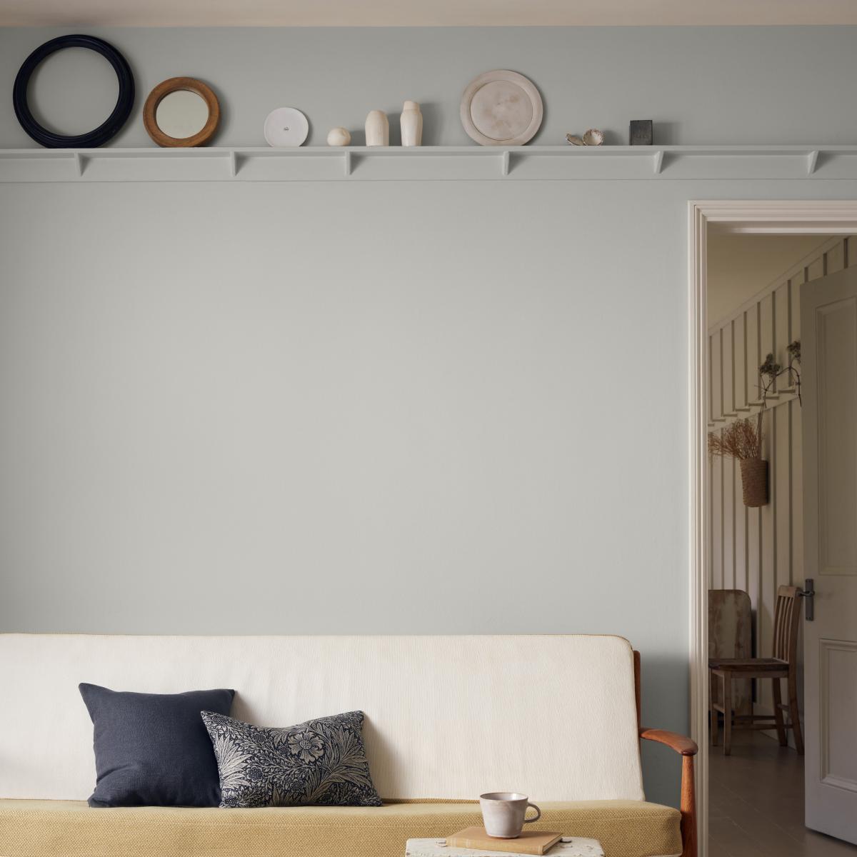 Chalky Matt Paint by Morris & Co in Farringdon GreySample