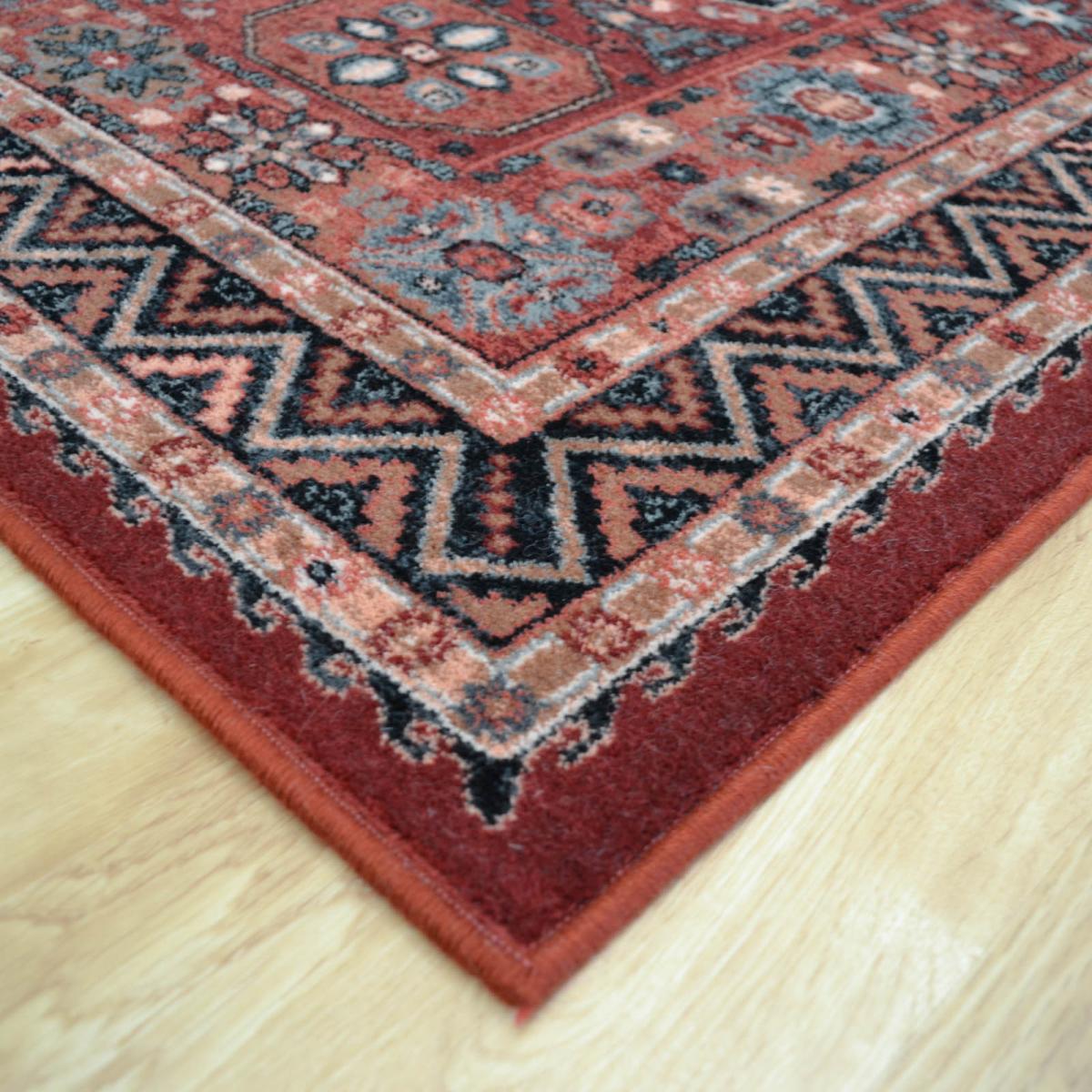 Royal Kashqai Traditional Wool Rugs 4308 300 in Brick Red 300x420cm – image 2