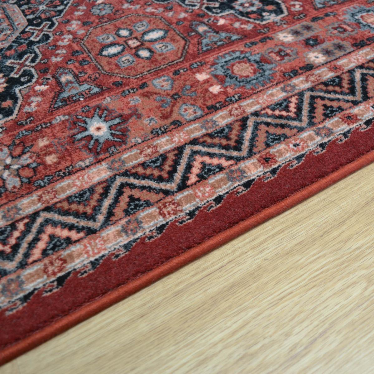 Royal Kashqai Traditional Wool Rugs 4308 300 in Brick Red 300x420cm – image 3