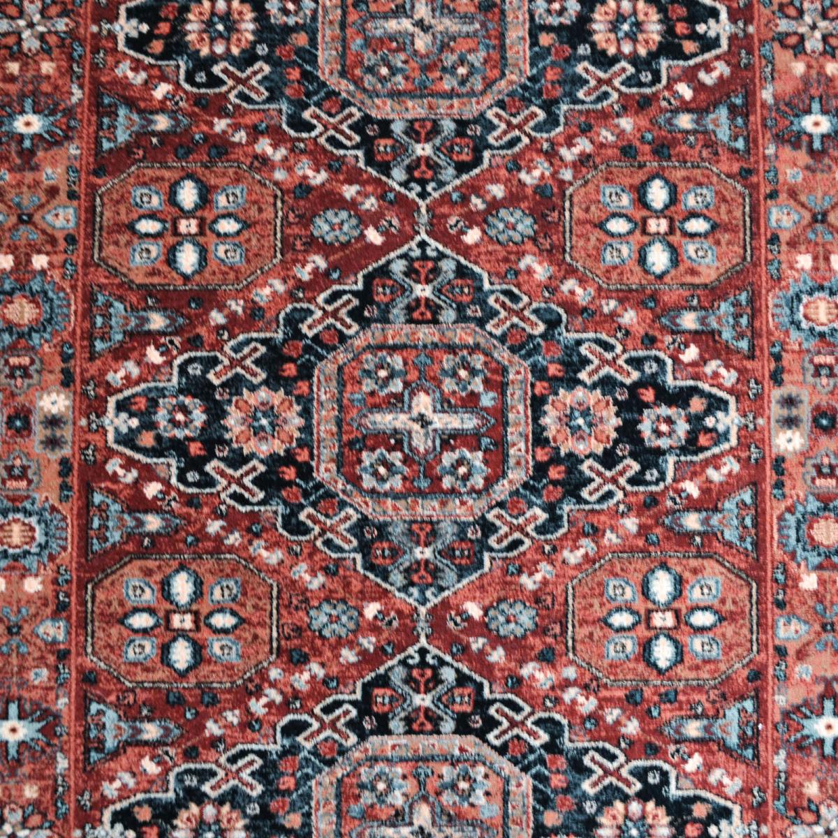 Royal Kashqai Traditional Wool Rugs 4308 300 in Brick Red 300x420cm – image 4