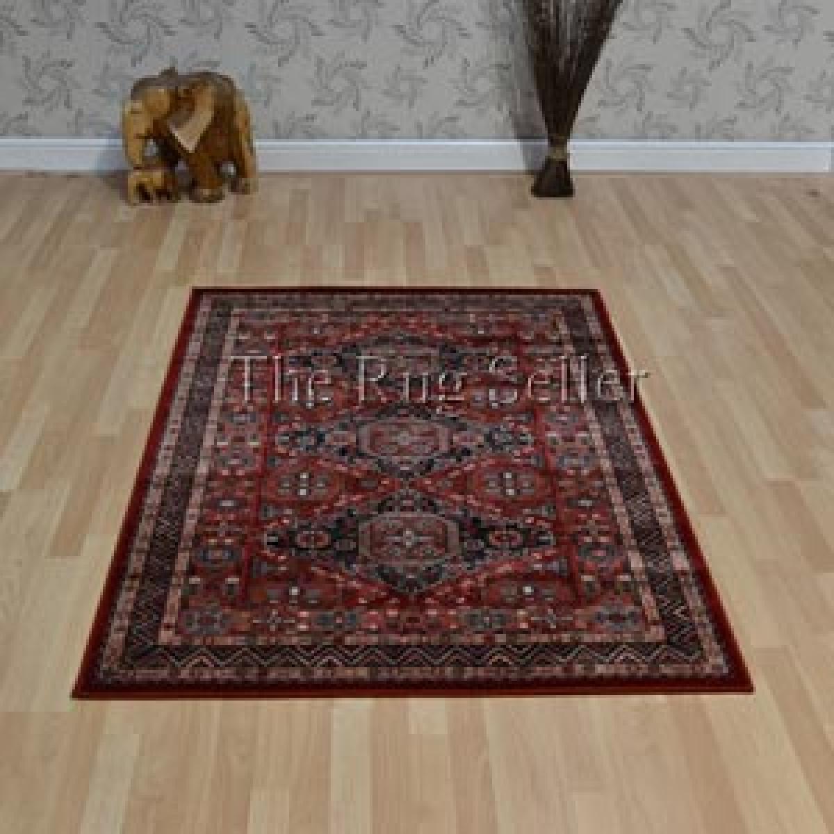Royal Kashqai Traditional Wool Rugs 4308 300 in Brick Red 300x420cm – image 5