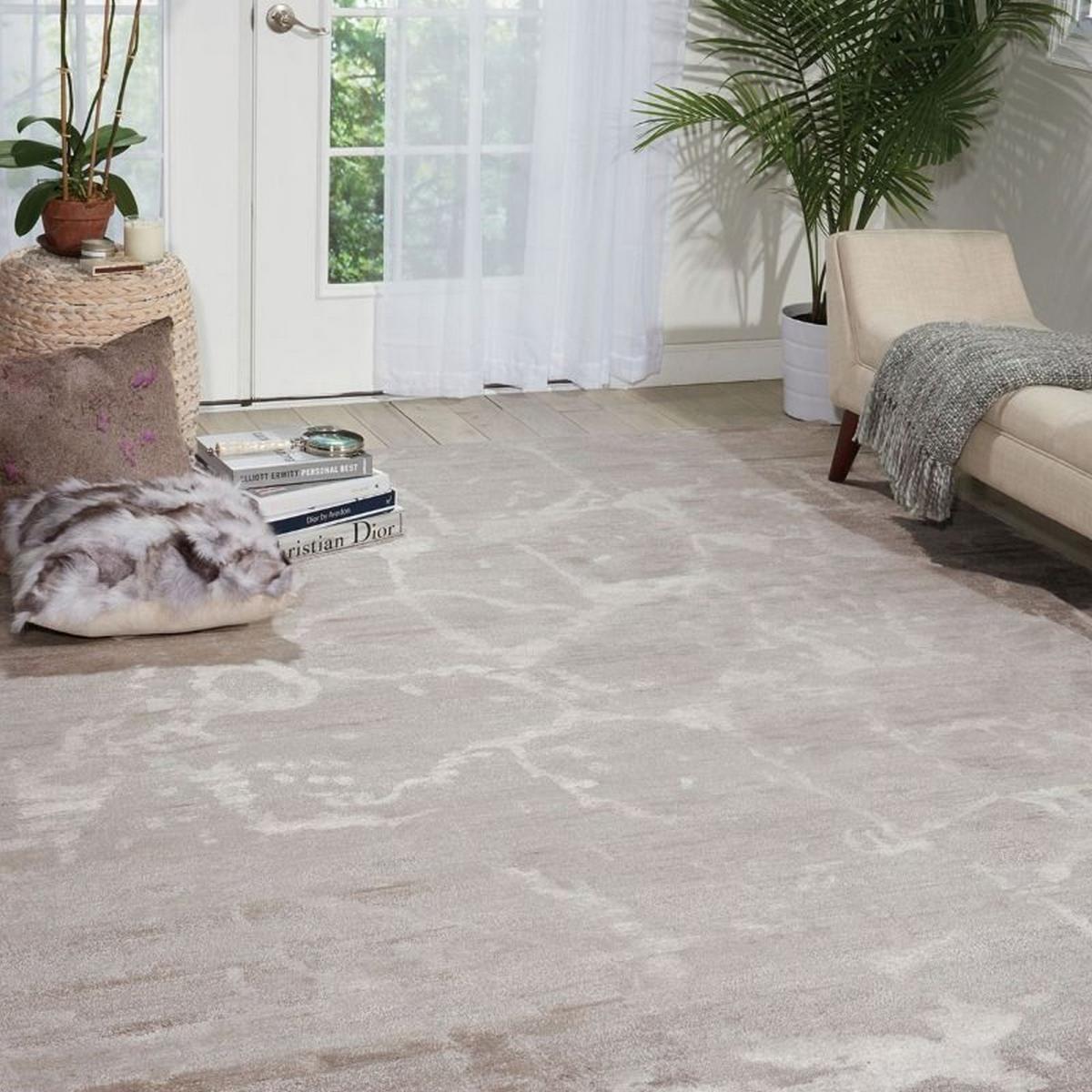 Silk Shadows Rugs SHA02 in Silver – image 2