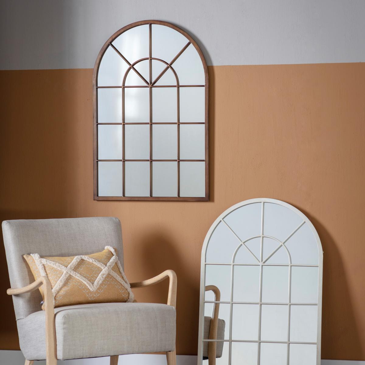 Luxe Tapi Gilford Arched Mirror in Bronze60x90cm – image 1