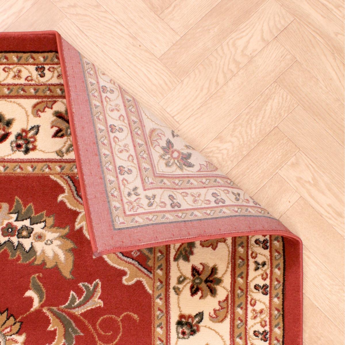Sherborne Traditional Bordered Rugs in Terracotta Orange200x290cm – image 4