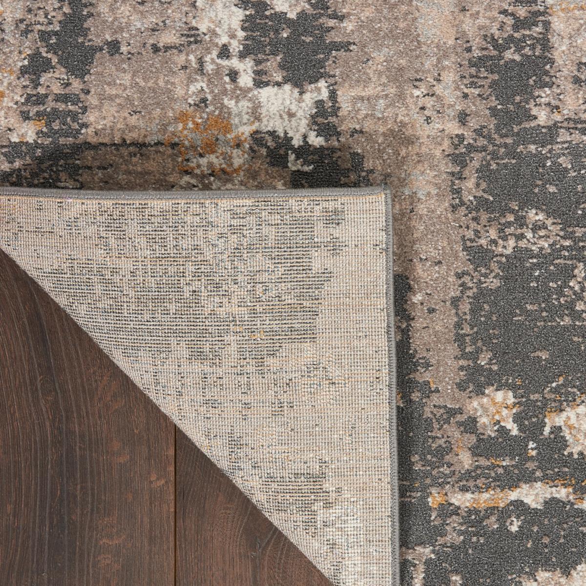 Tangra TNR05 Runner Rug by Nourison in Cream Grey67x232cm – image 4