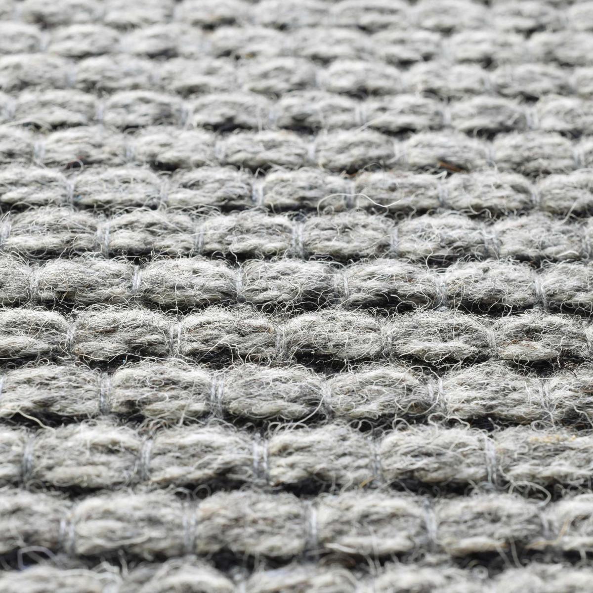 High Line Flatweave Modern Wool Rugs 99215 3004 in Dark Grey 140x200cm – image 3