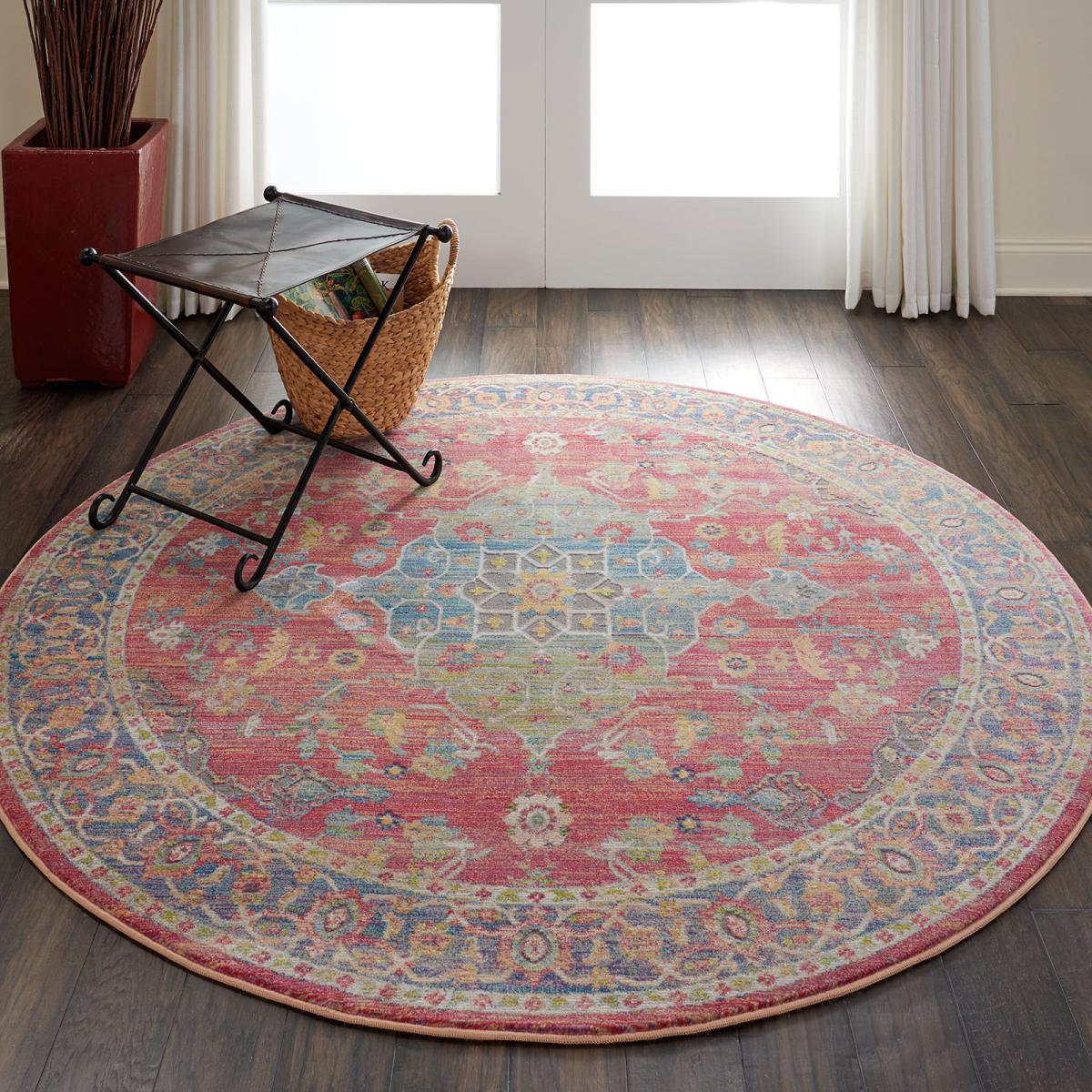 Ankara Global Circular rug ANR01 in Multi – image 1