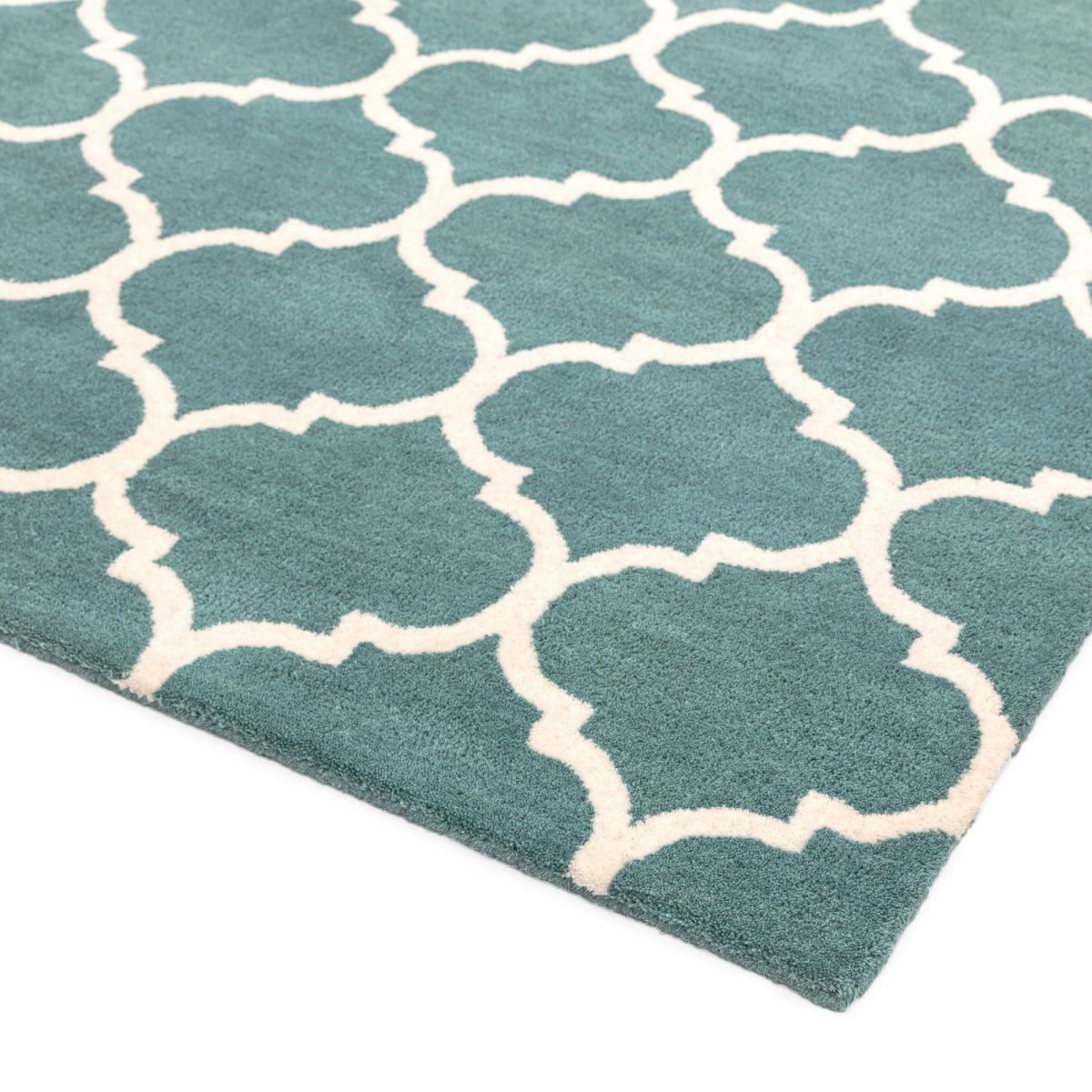 Albany Ogee Rugs in Duck Egg – image 3