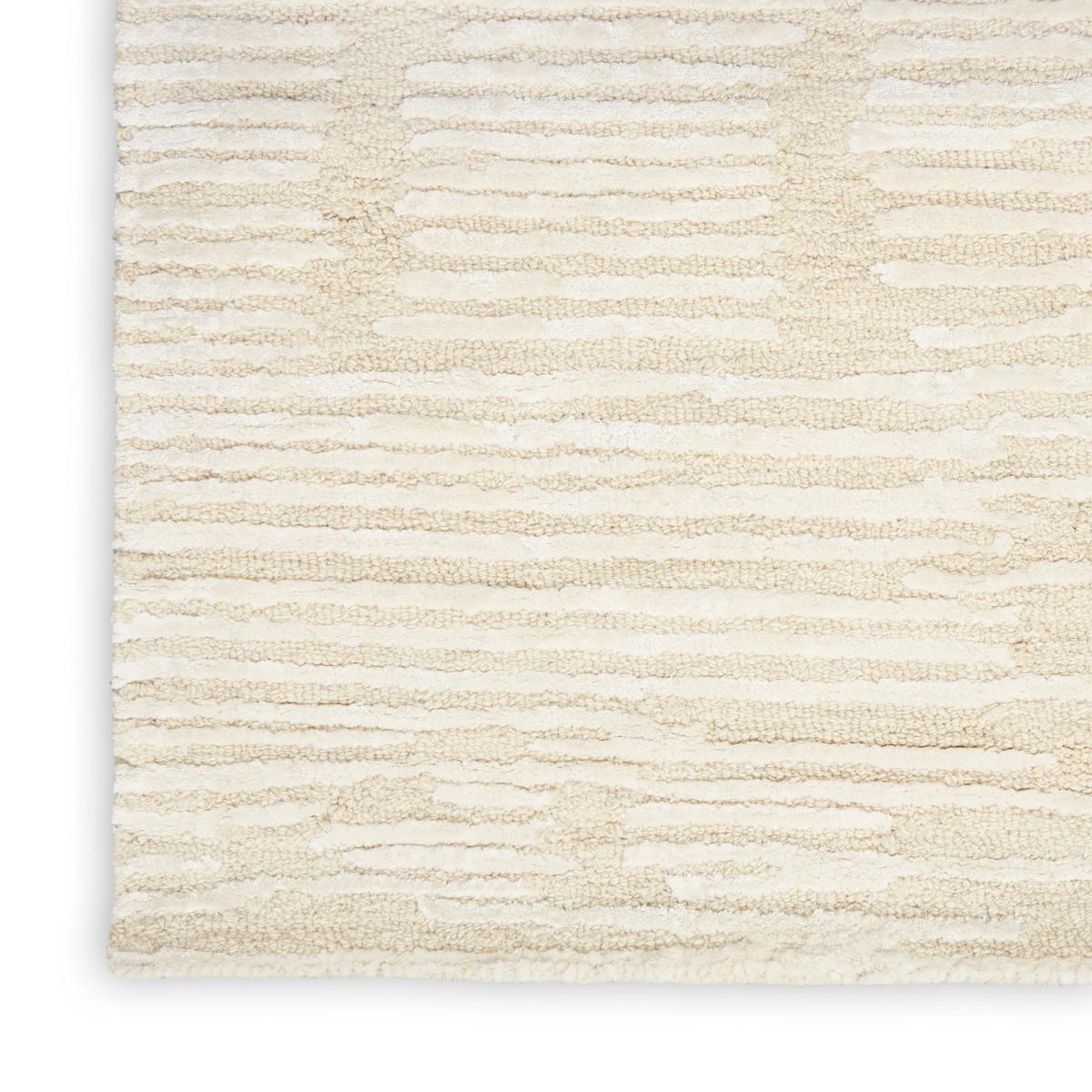 Calvin Klein Linear CK010 LNR01 Runner Rugs in Ivory White69x244cm – image 3