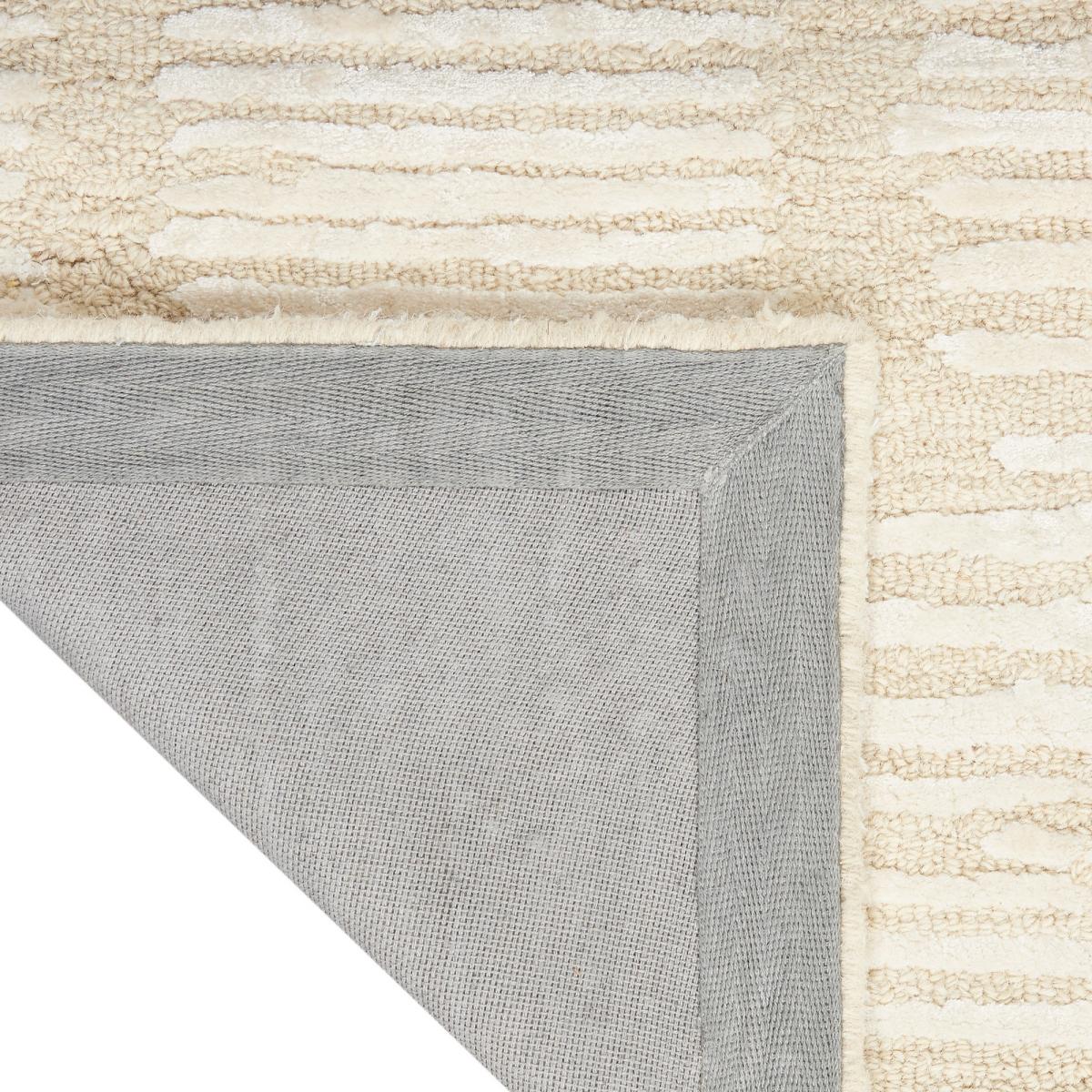 Calvin Klein Linear CK010 LNR01 Runner Rugs in Ivory White69x244cm – image 4
