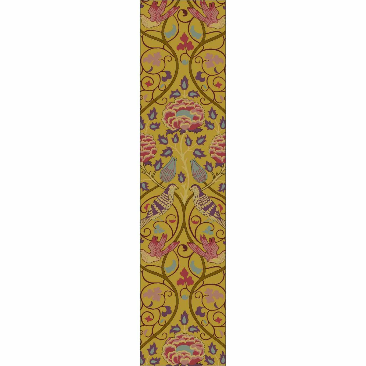 Seasons By May 128906 Runner Rugs in Saffron by William Morris67x230cm – image 2
