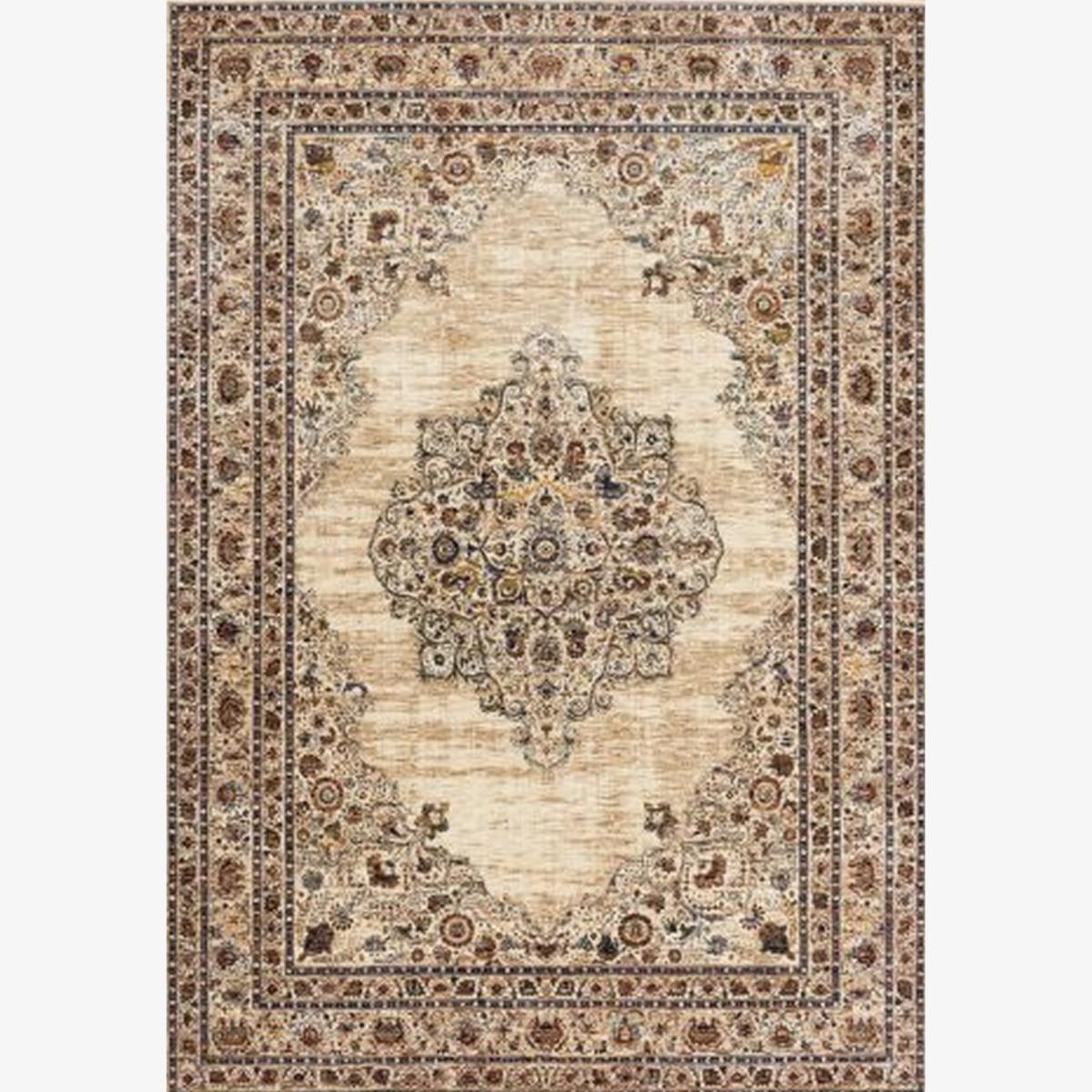 Alhambra rugs 6345C in Ivory and Beige – image 1