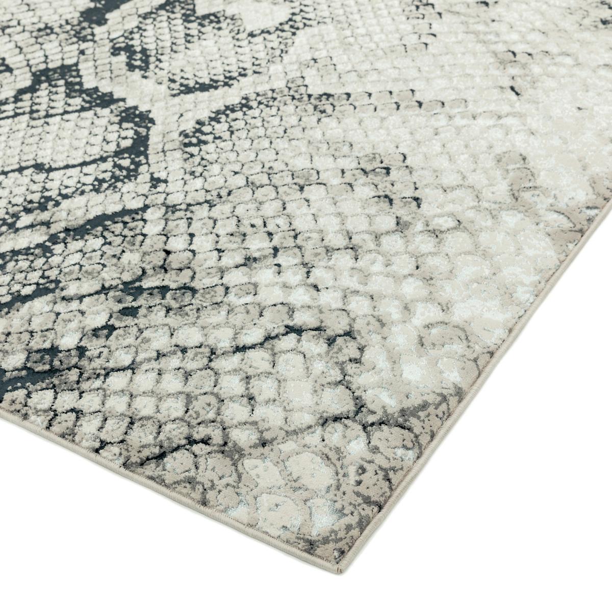 Quantum Snake QU03 Rugs in Grey Silver&nbsp;200x290cm – image 4