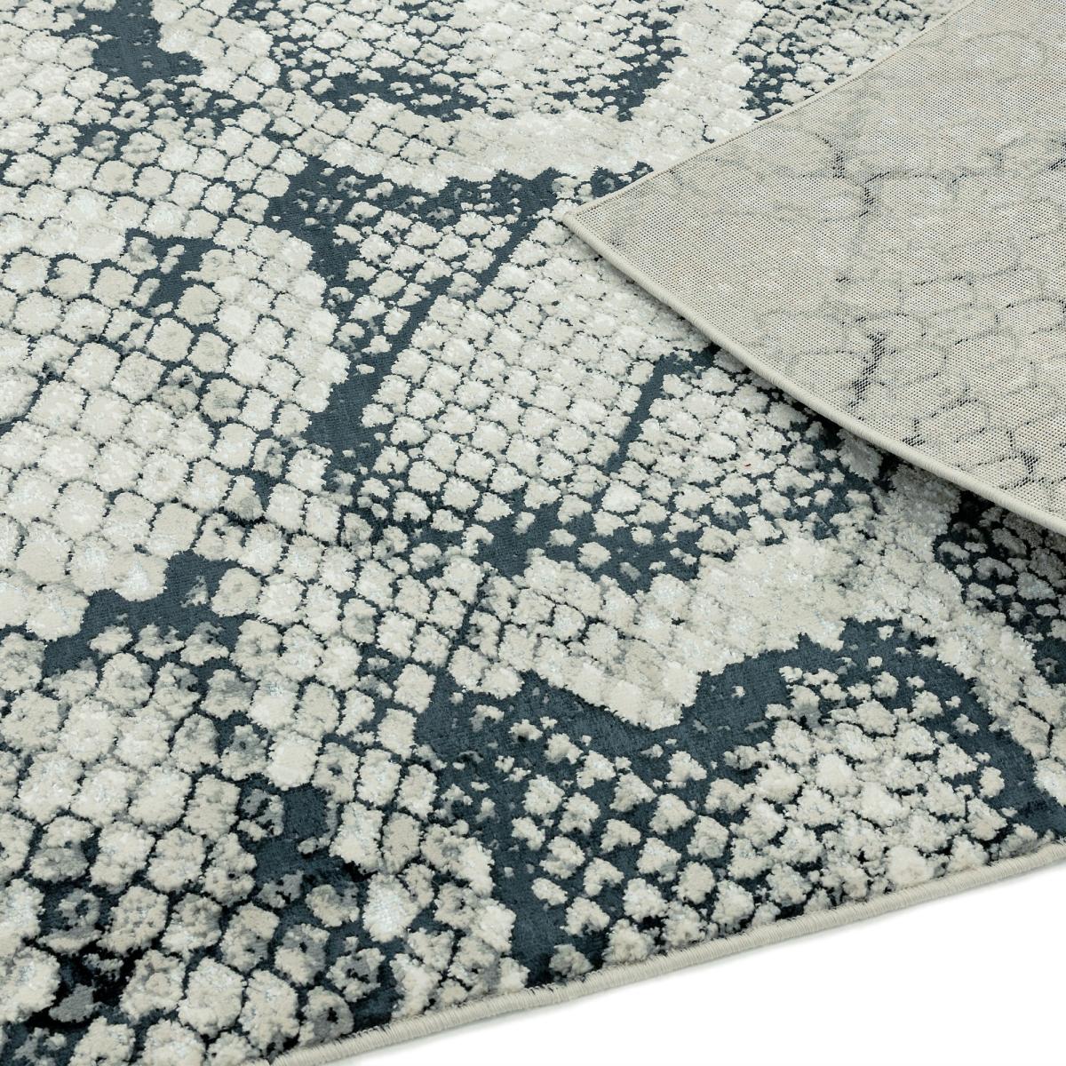 Quantum Snake QU03 Rugs in Grey Silver&nbsp;200x290cm – image 5