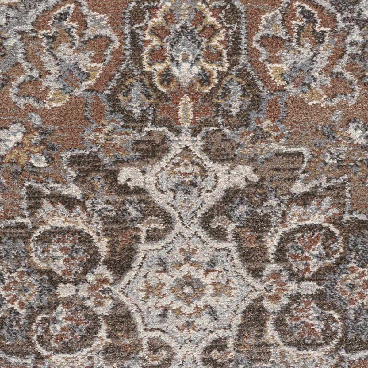 Da Vinci Traditional Medallion Rugs 57275 9285 in Terracotta240x340cm – image 4