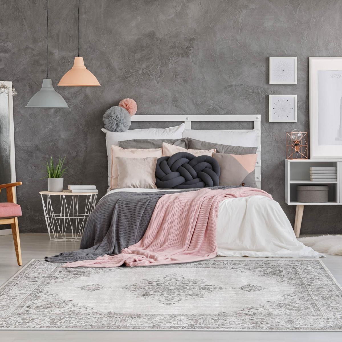 Khayma Fairfield Rugs 8668 in Pale by Louis De Poortere – image 2