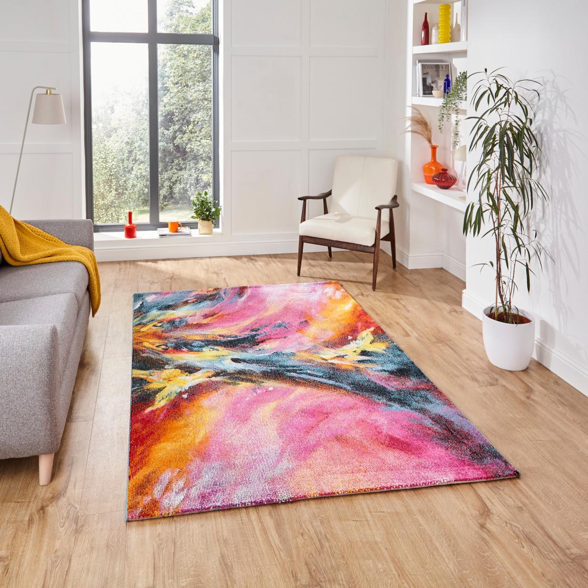 Brooklyn Abstract Rugs 13800 in Multi200x290cm – image 1