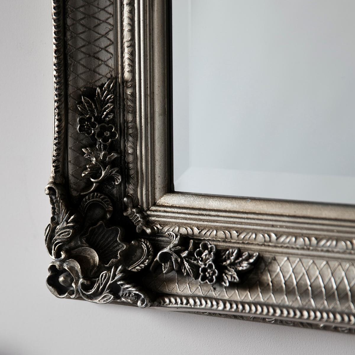 Luxe Tapi Florence Antique Mirror in Silver Grey79x110cm – image 3