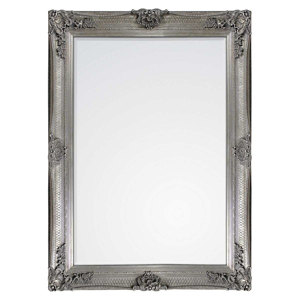 Luxe Tapi Florence Antique Mirror in Silver Grey79x110cm – image 4