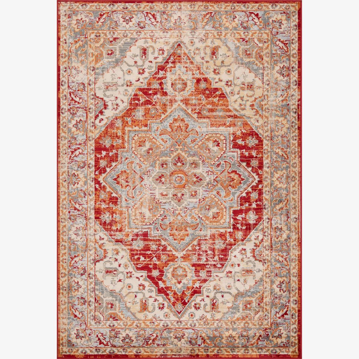 OW Traditional Valeria Red Rug in 1803 R