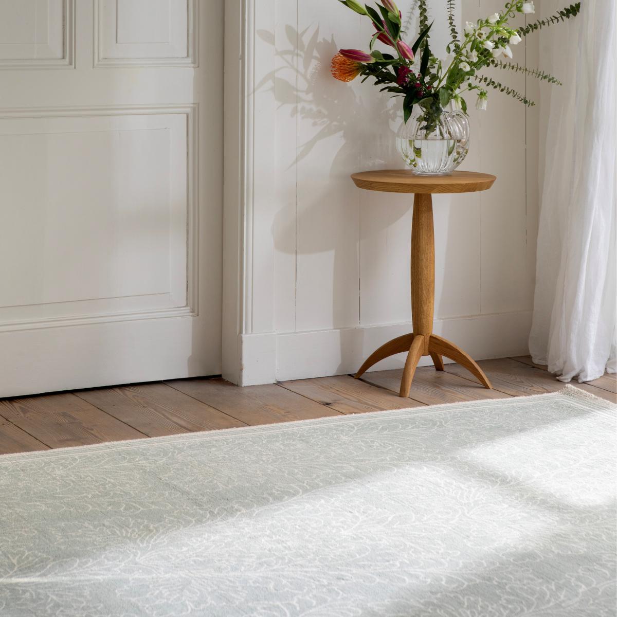 Silchester Damask 081107 Rug by Laura Ashley in Pale Sage Green 250x350cm – image 2