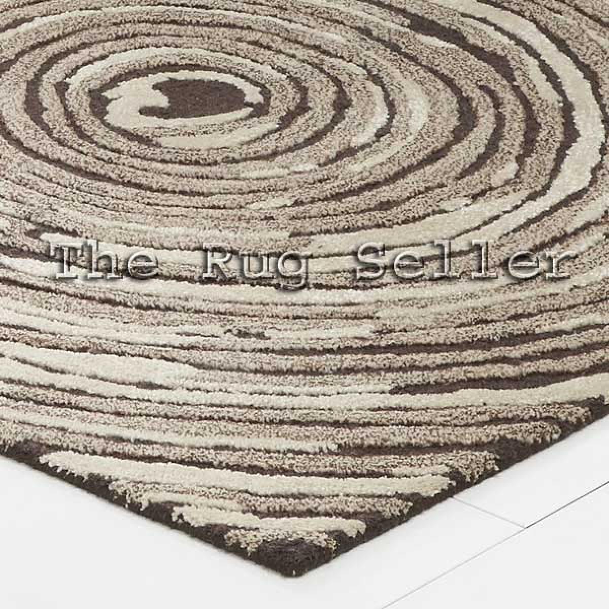 Unique Cyclone rugs in Brown Beige – image 2