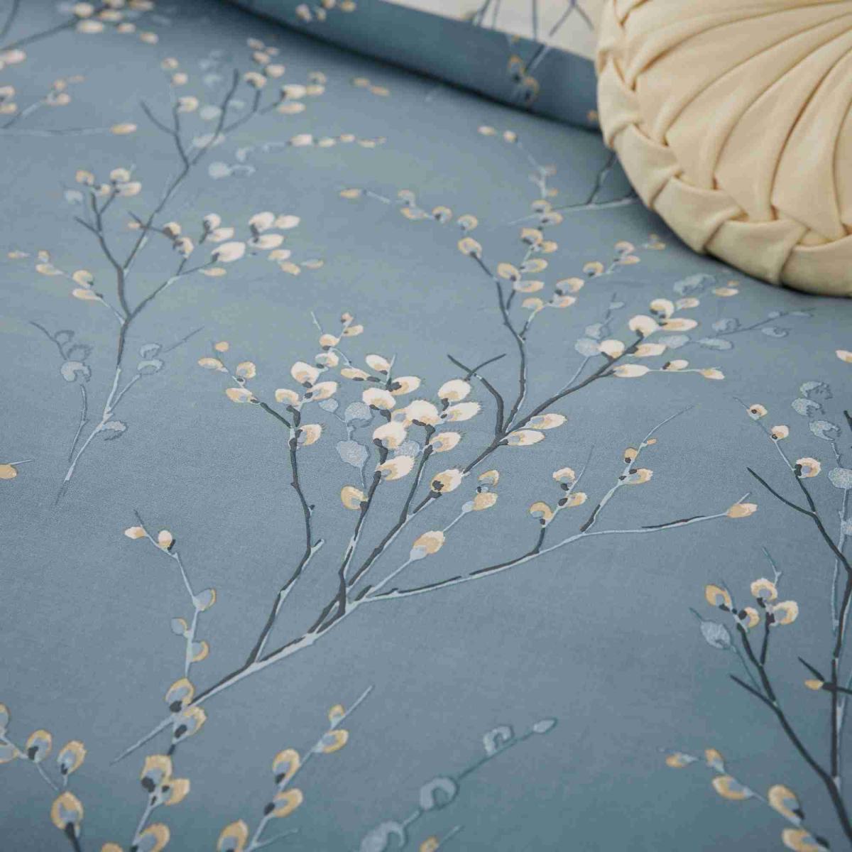 Pussy Willow Cotton Bedding Set by Laura Ashley in Dark Seaspray220x230cm – image 2