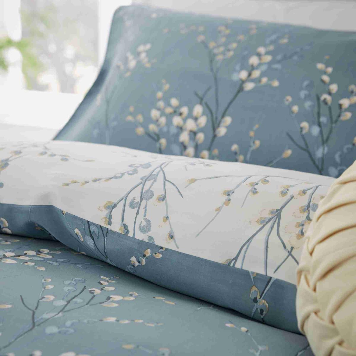 Pussy Willow Cotton Bedding Set by Laura Ashley in Dark Seaspray220x230cm – image 4