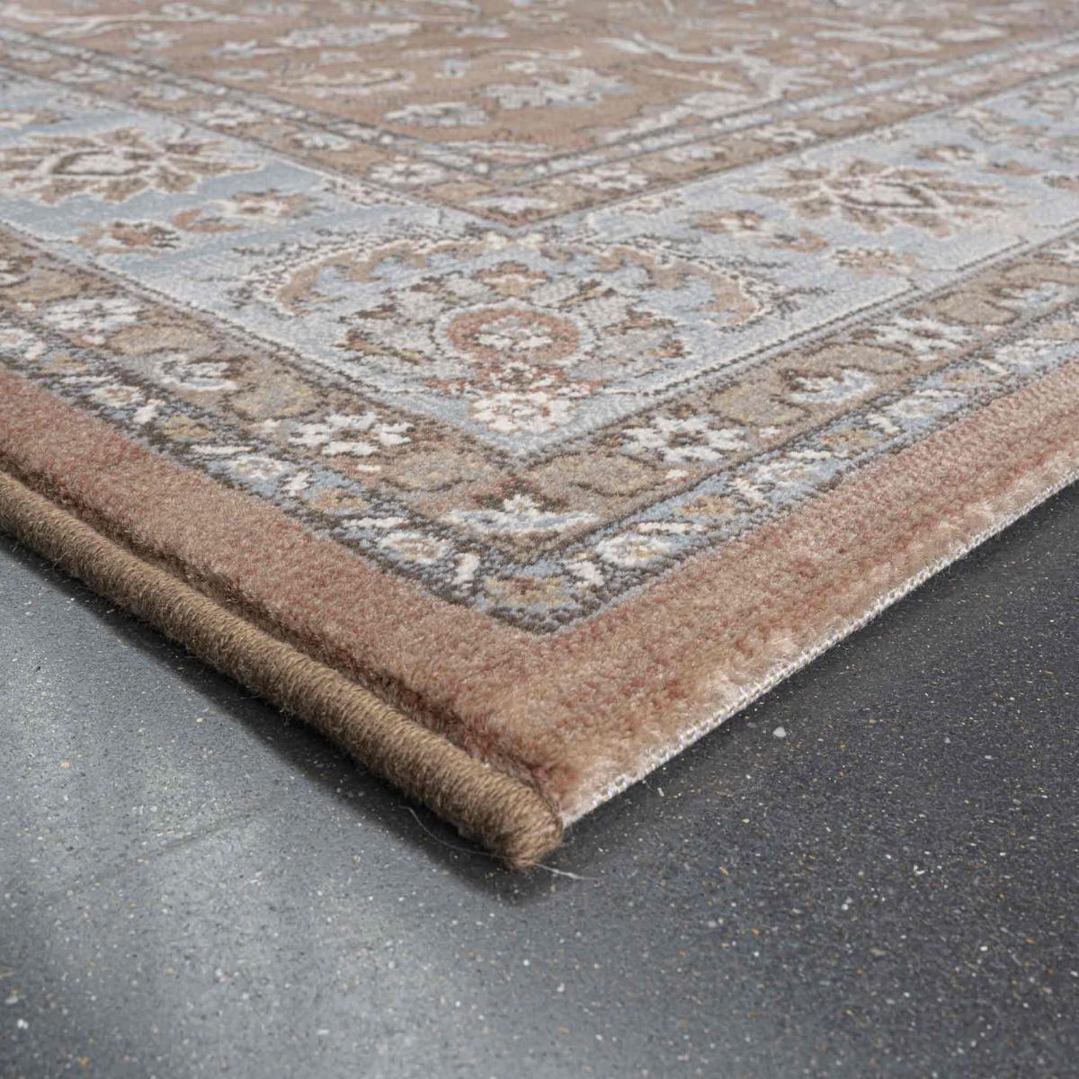 Da Vinci Traditional Medallion Rugs 57267 8255 in Terracotta133x195cm – image 3
