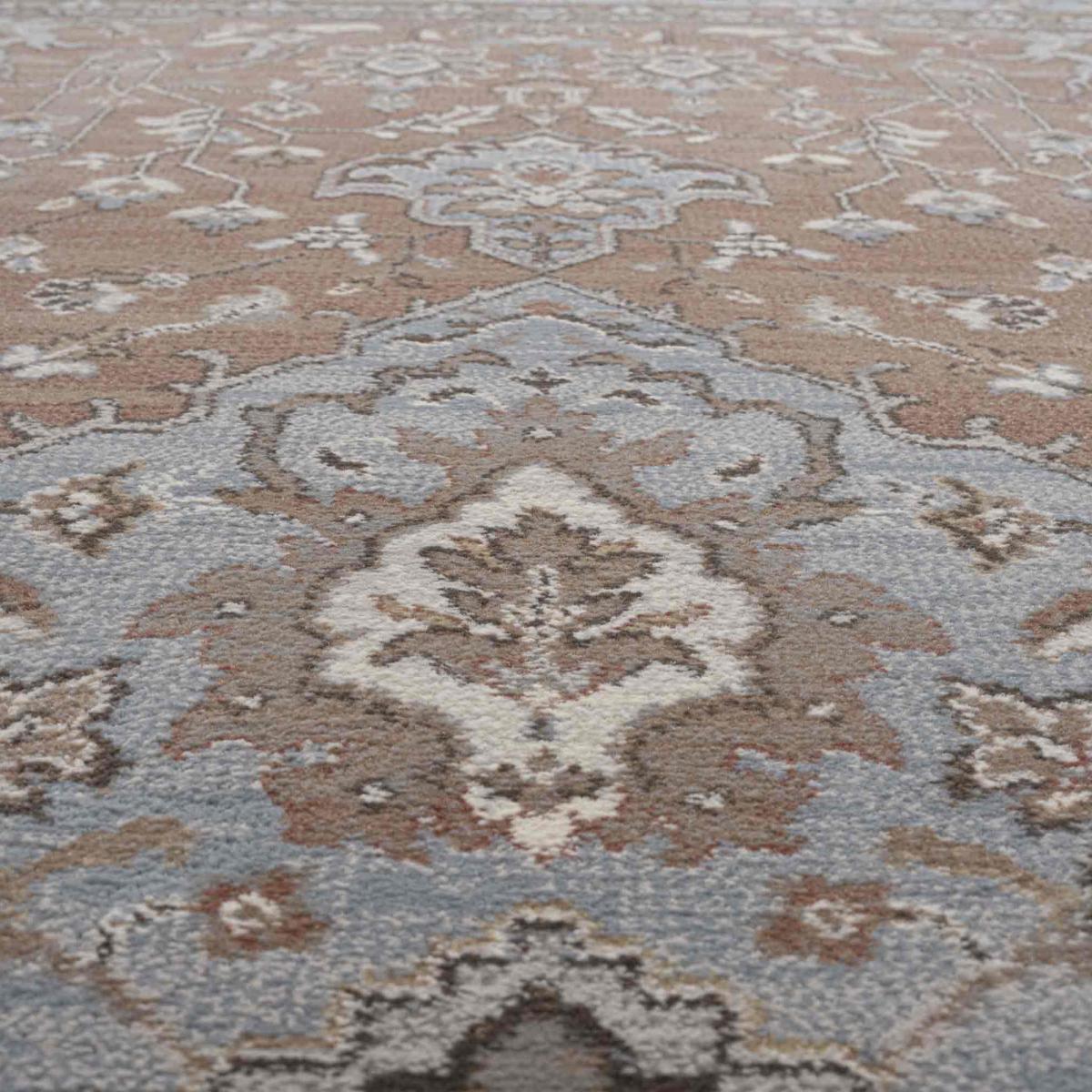 Da Vinci Traditional Medallion Rugs 57267 8255 in Terracotta133x195cm – image 4