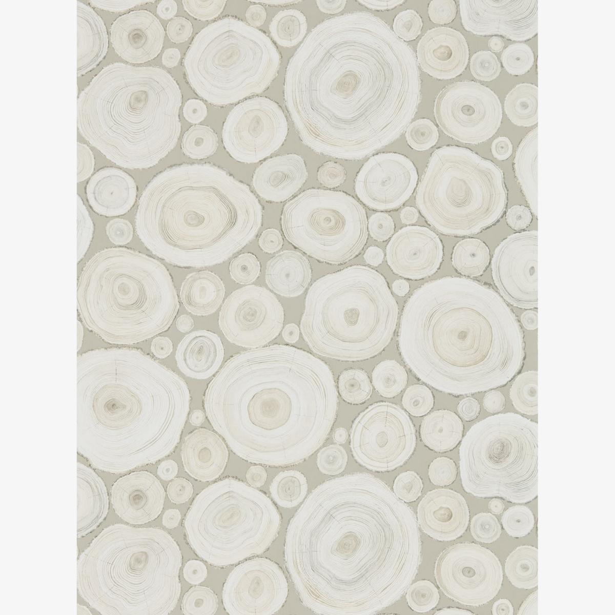 Alnwick Logs Wallpaper 216509 by Sanderson in Ash Grey Roll