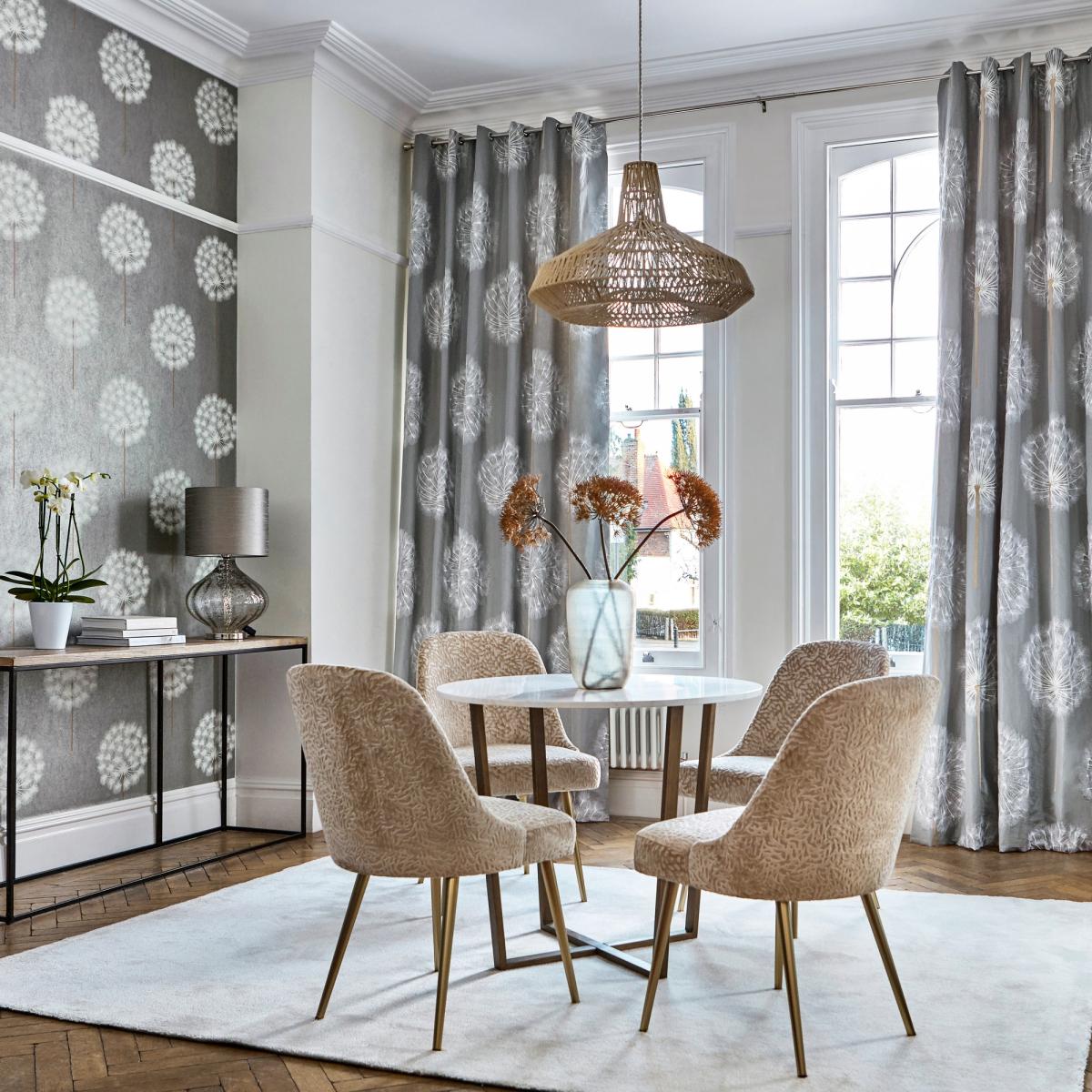 Amity Wallpaper 111888 by Harlequin in Pewter Brass Roll – image 1