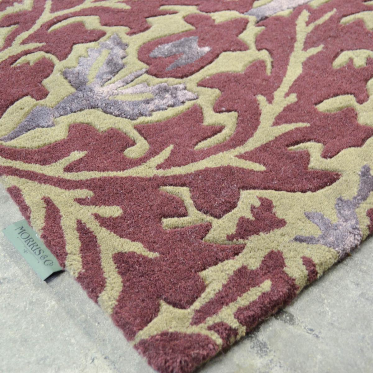 Autumn Flowers Rugs 27500 in Plum by William Morris – image 2
