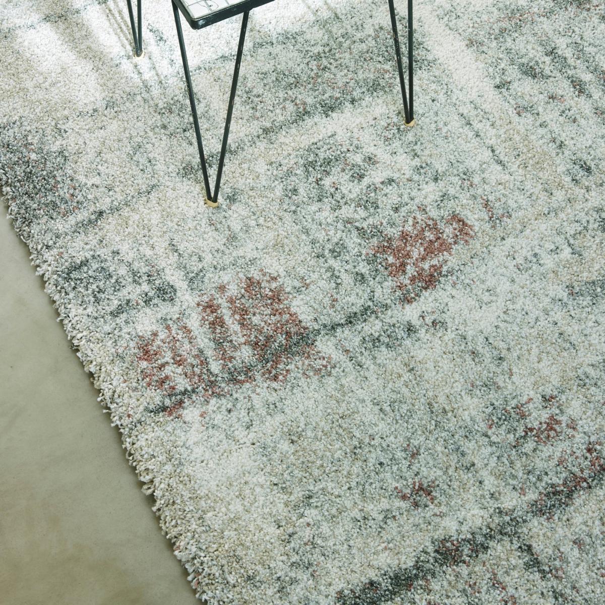Mehari Rugs 23259 6414 in Grey and Pink – image 1