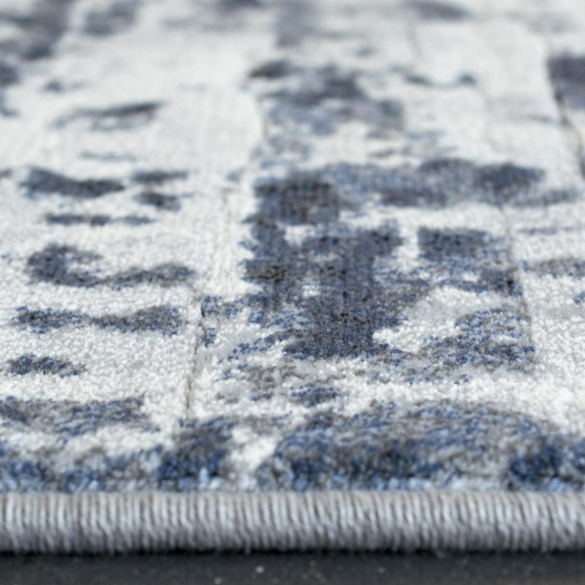 Galleria Abstract 63378 6656 Runner Rugs in Grey 67x330cm – image 3