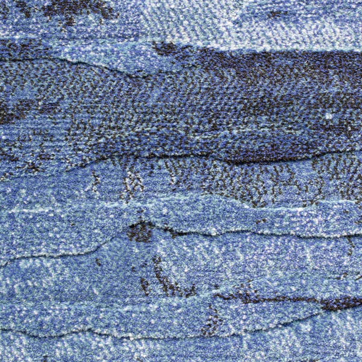 Galleria Abstract Circle 63378 5131 Rugs in Blue&nbsp;160x160cm – image 4