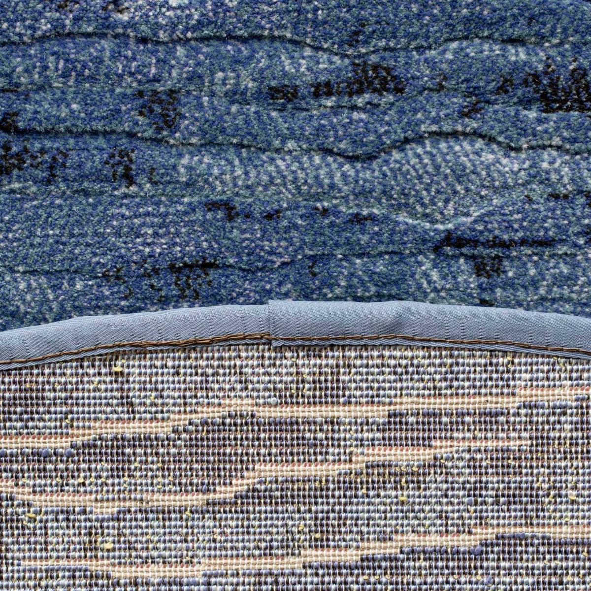 Galleria Abstract Circle 63378 5131 Rugs in Blue&nbsp;160x160cm – image 5
