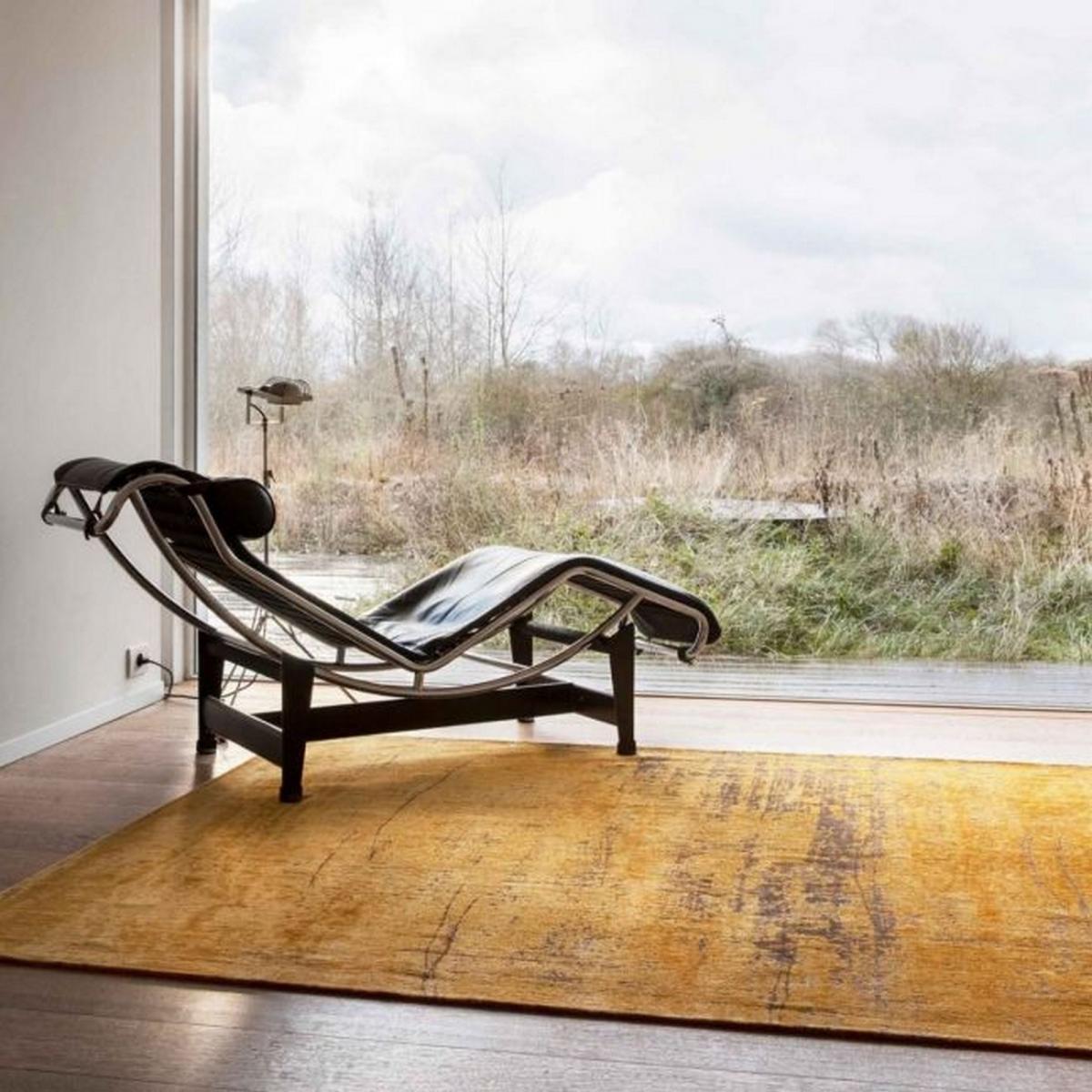 Louis De Poortere Modern Abstract Mad Men Griff Rugs 8550 in Liberty Gold 230x330cm – image 2